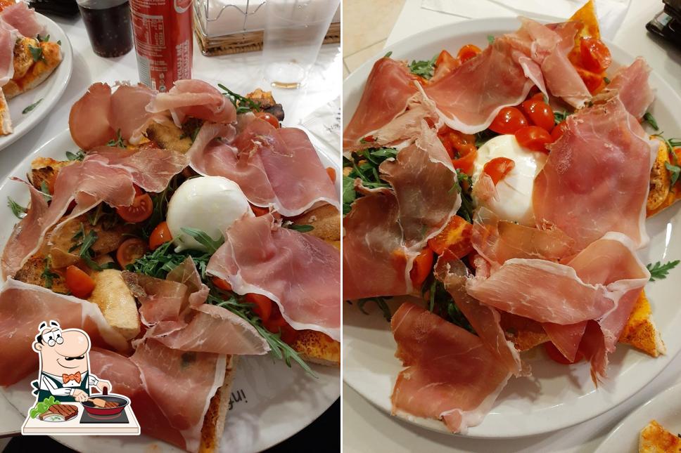 Prenditi i un pasto a base di carne a Pizzeria Sbrodolone