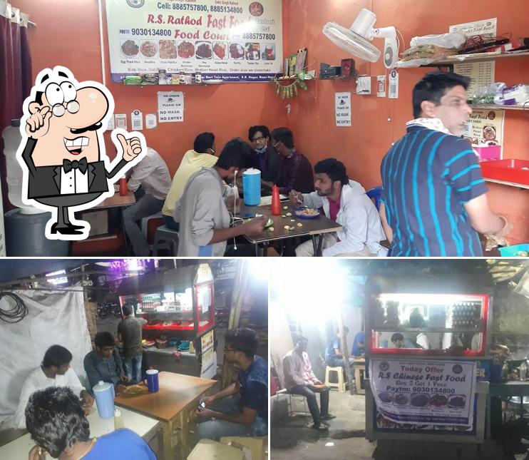 The interior of R S RATHOD FAST FOOD