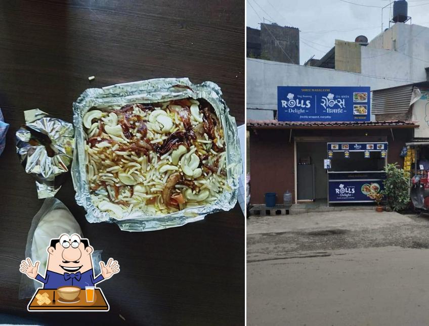 Food at Shree Mahalaxmi Rolls delight