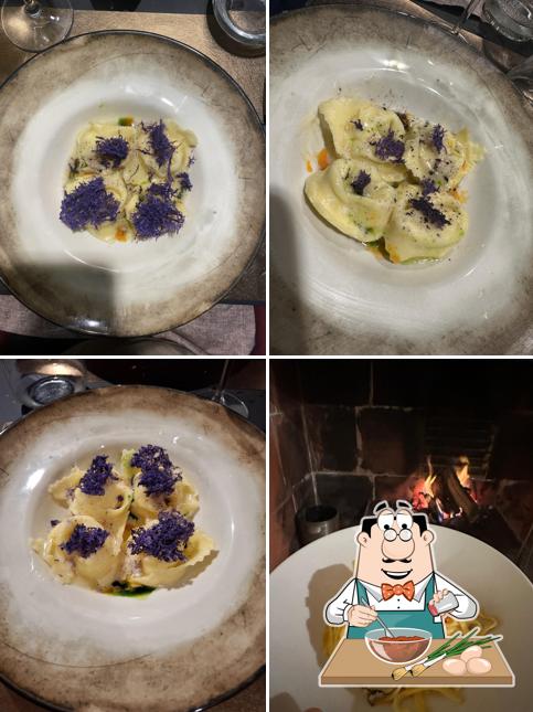 Ravioli al Vinaccia in Corte