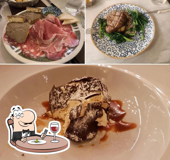 Platti al Pier Pettinaio ristorante a Siena