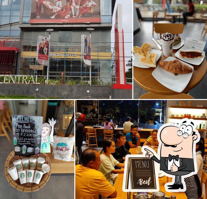 Here's a pic of Starbucks