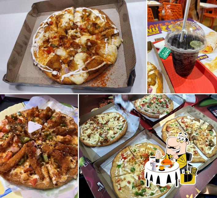 Food at The Langos Bistro Fusion Pizza Restaurant Hungarian Langos Restaurant Lake Mall