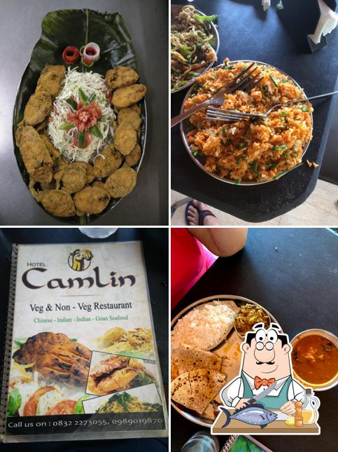 Grilled salmon at Camlin Scirocco Restaurant