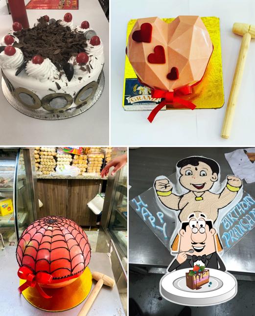 Chocolate cake at Grand Bakers & confectioners