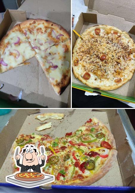 At Olio - The Wood Fired Pizzeria, you can order pizza