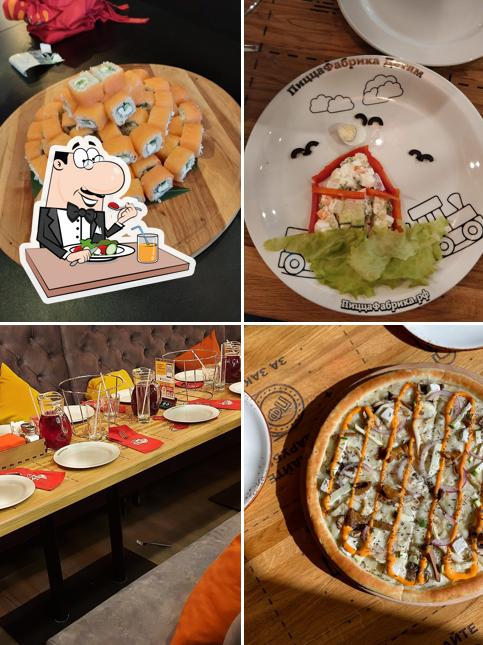 Meals at PizzaFabrika