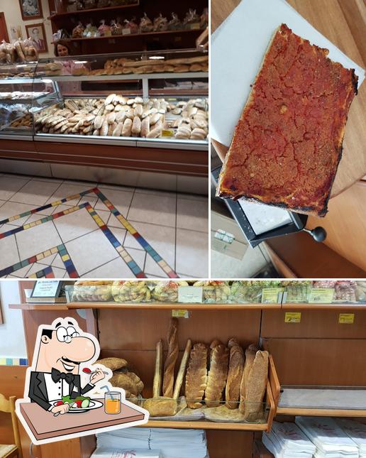 Cibo al Panificio Campanella del corso