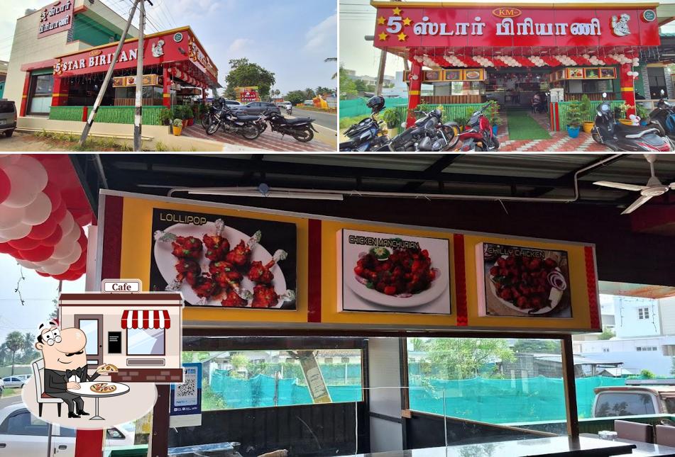 The exterior of 5 STAR BIRIYANI & FAMILY RESTAURANT