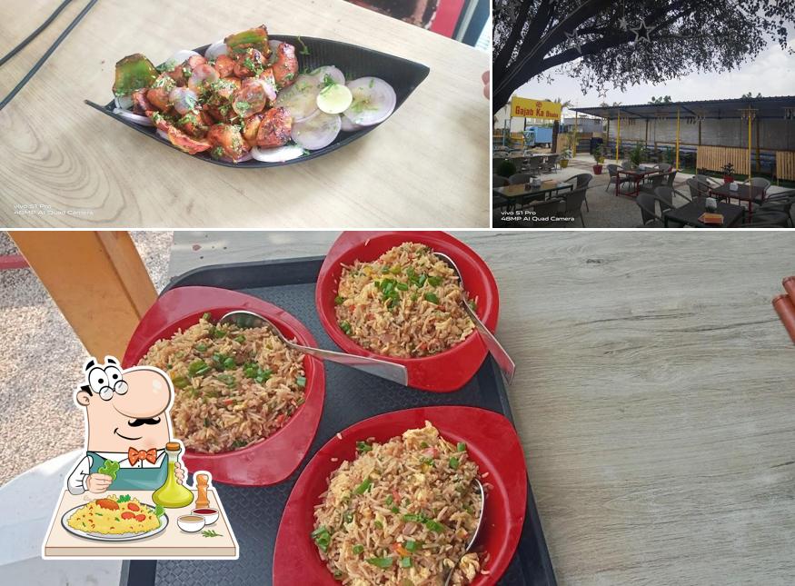 Food at Gajab ka dhaba