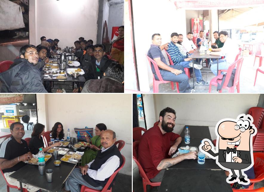 The interior of Mangal Da Dhaba