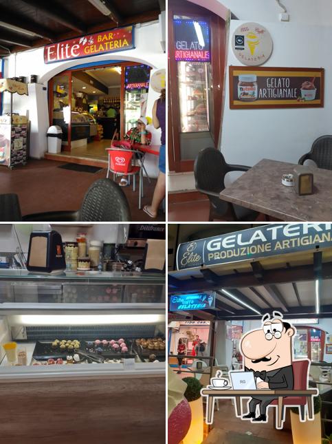 Gli interni di Pasticceria Gelateria Elite