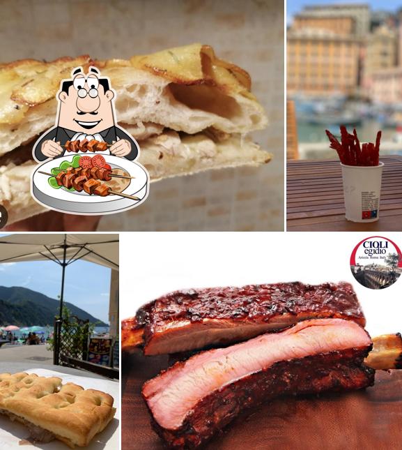 Platti al Porchetteria Camogli