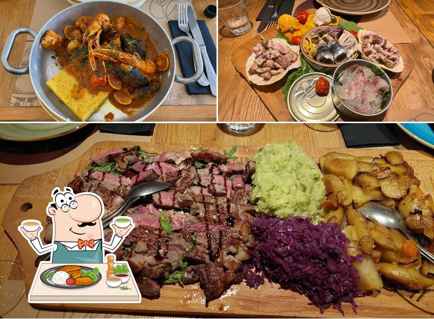 Cibo al Trattoria Mandrać