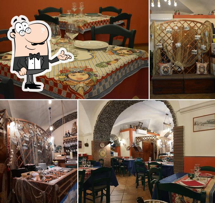 Siediti a un tavolo di Trattoria Serafino I° di Serafino Luigi