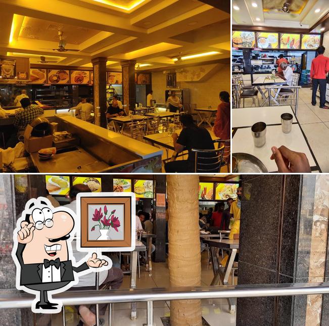 The interior of Udupi Upachar