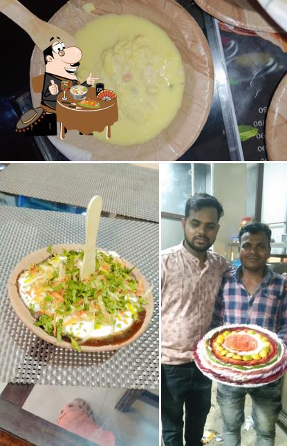 Food at VM Sweets Shop