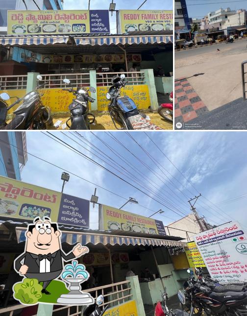 The exterior of Sri Lakshmi Sai Reddy Family Restaurant