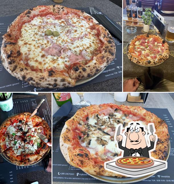 A Vera gostilna in pizzeria, puoi ordinare una bella pizza