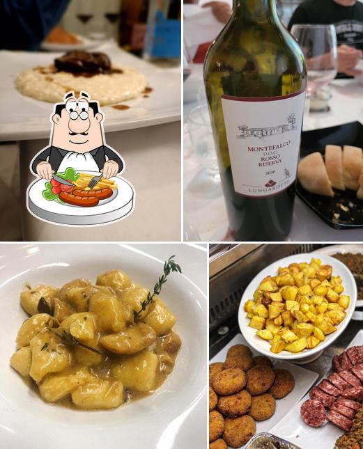 Cibo al Osteria Due Colonne