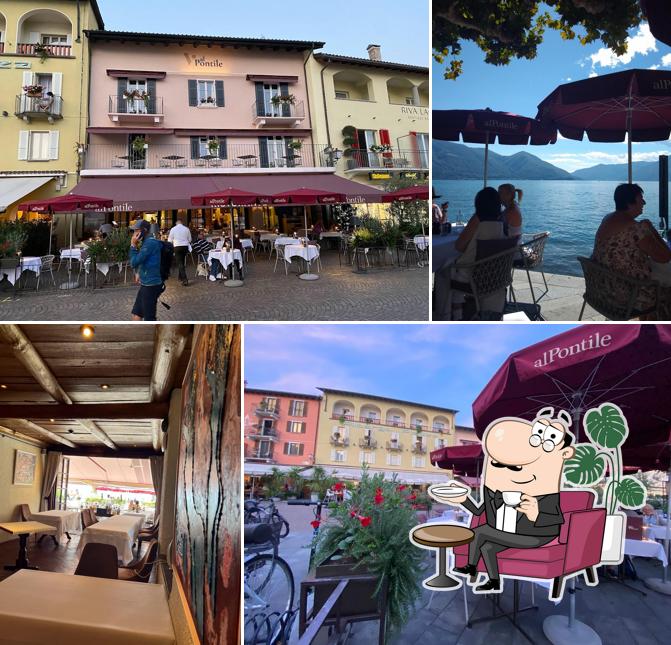 Gli interni di Al Pontile Ristorante