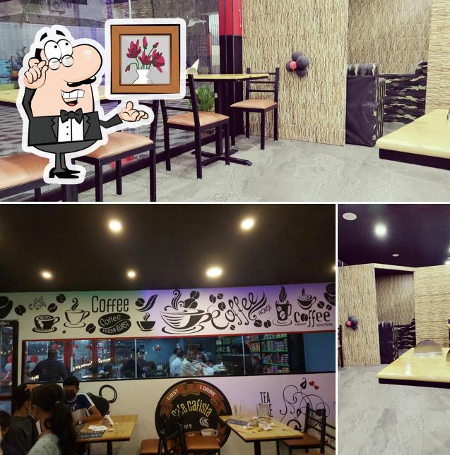 The interior of Cafe Cafista