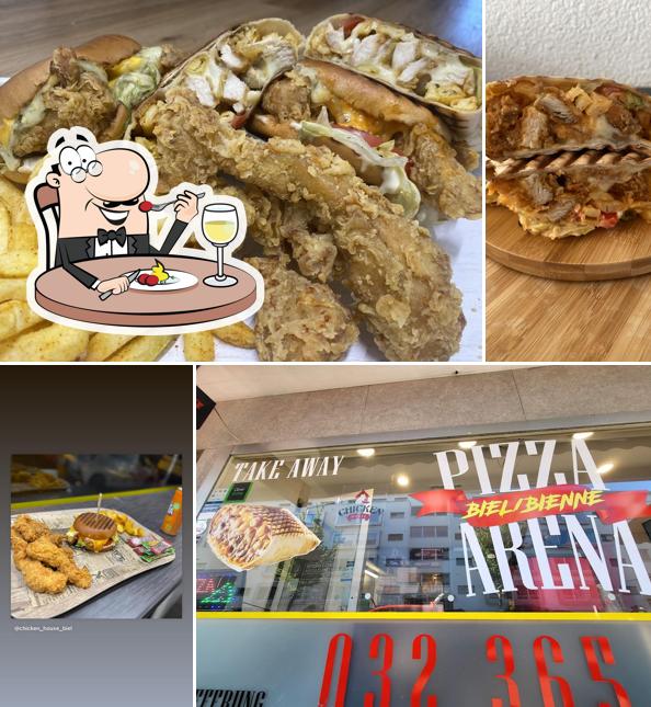 Platti al Chicken House Biel/Bienne – Poulet frit & burgers