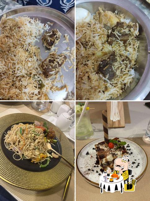 Food at Papyrus Restro Cafe