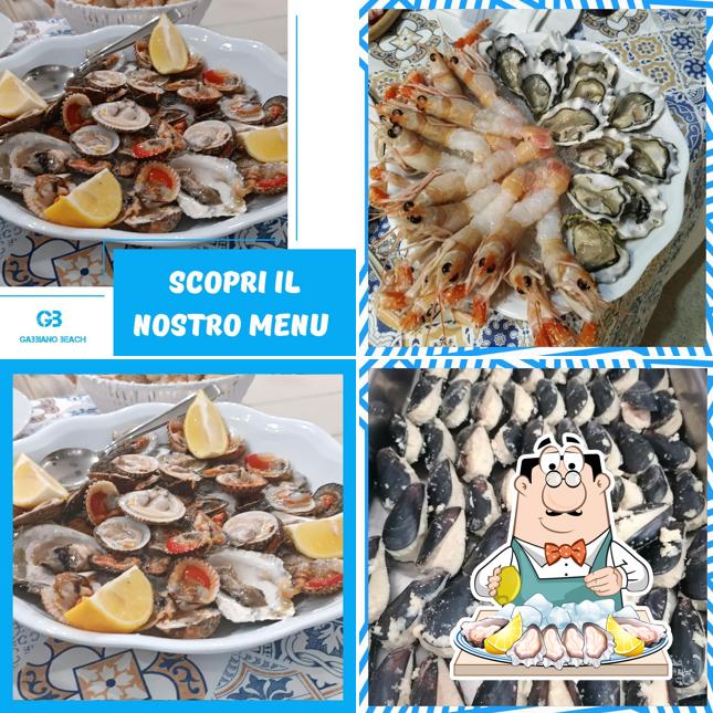 Ostriche al Lido Gabbiano Beach Ristorante Pizzeria