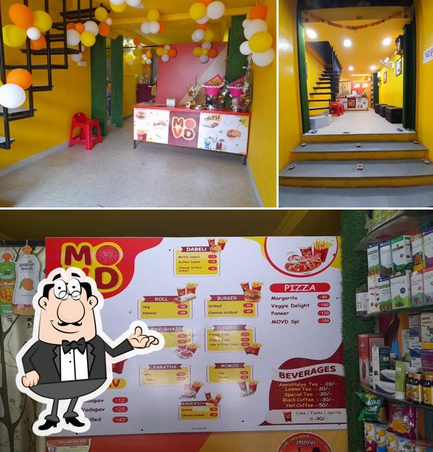 The interior of Cafe Movd