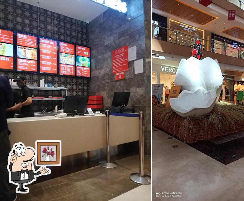 The interior of Punjabi by Nature Express