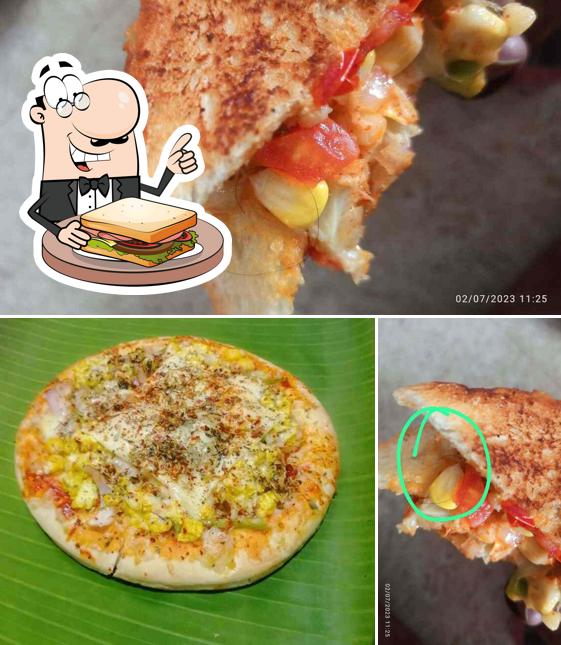 Grilled cheese sandwich at Sri Raam Chat Center