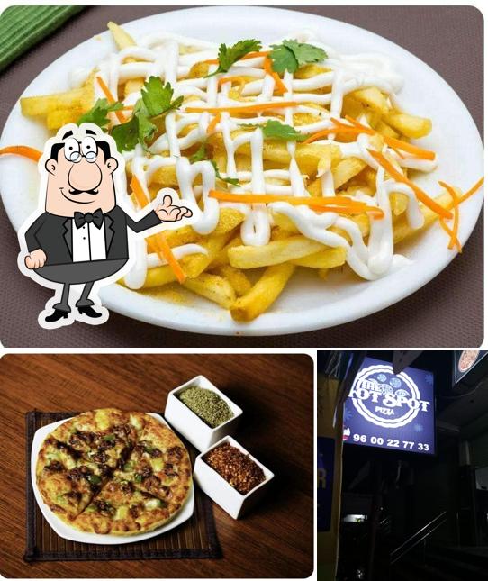 Check out how The Hot Spot Pizza looks inside