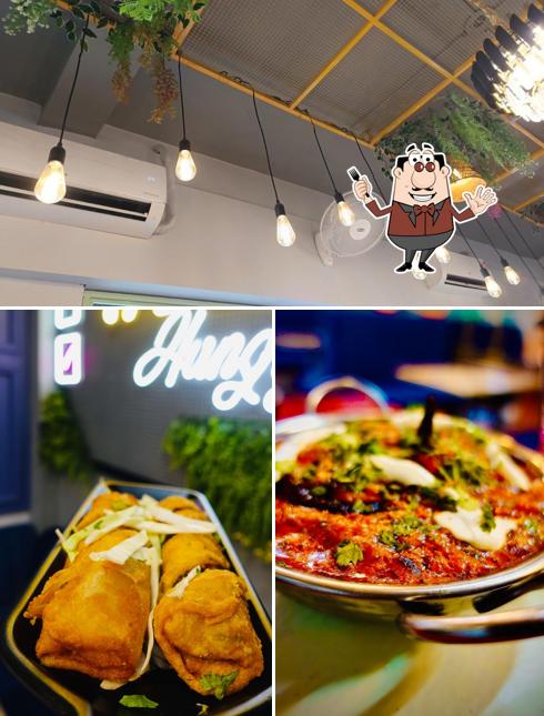 The restaurant's food and beverage