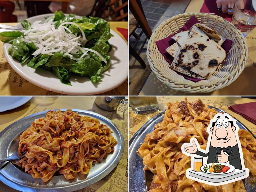 Cibo al Trattoria "Da Renzi"