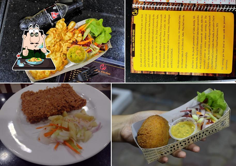 Food at Allen Kitchen - Saveurs de Calcutta