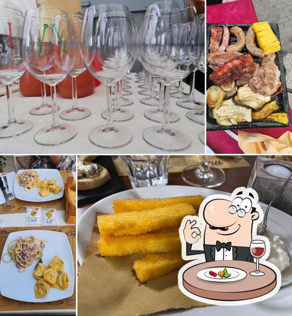 Platti al Osteria Del Fibbia