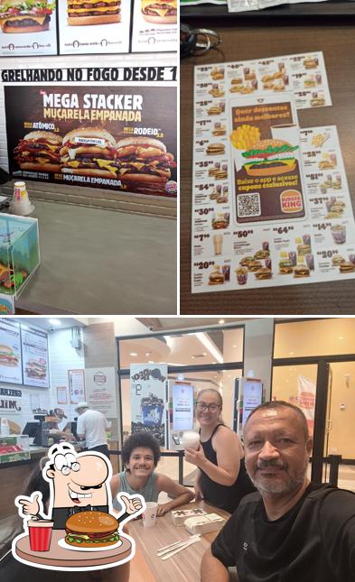 Consiga um hambúrguer no Burger King