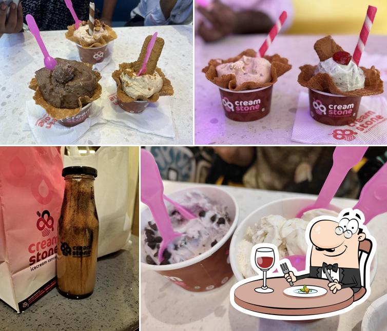 Meals at Cream stone