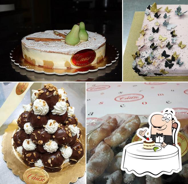 Causo Cosimo serve un'ampia varietà di dessert