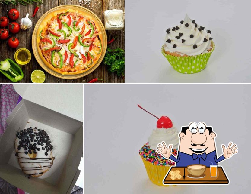 Food at Ovenfresh Pizzas, Cakes and Desserts