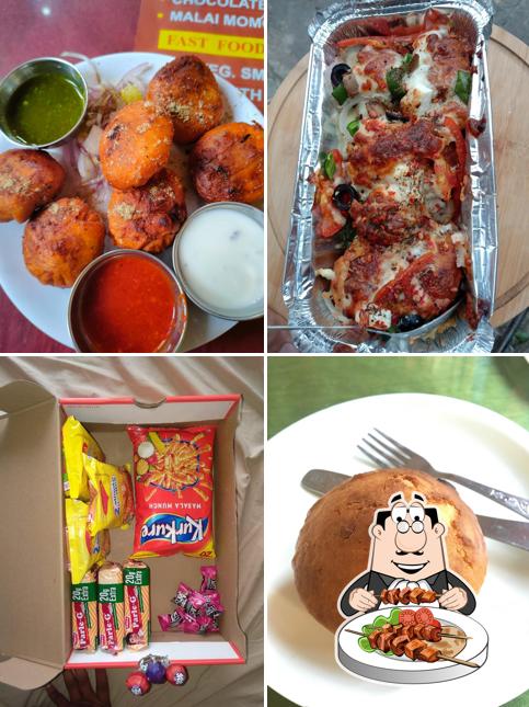 Food at Ashish Cafe