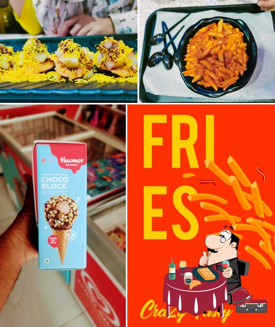 CRAZY TASTY provides a variety of sweet dishes