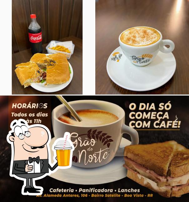Desfrute de um drinque no Grão Do Norte - Cafeteria