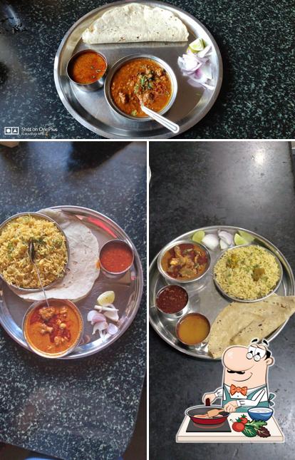 Chicken curry at Hotel Surekha