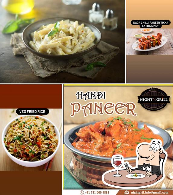 Chicken curry at Night Grill