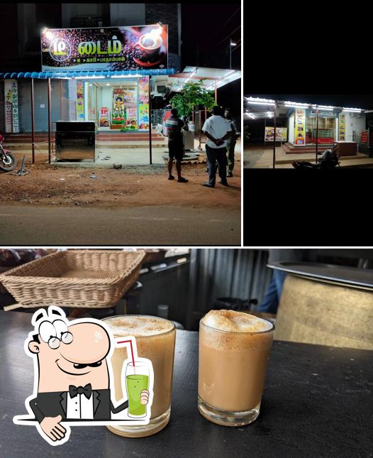 Enjoy a beverage at Tea Time