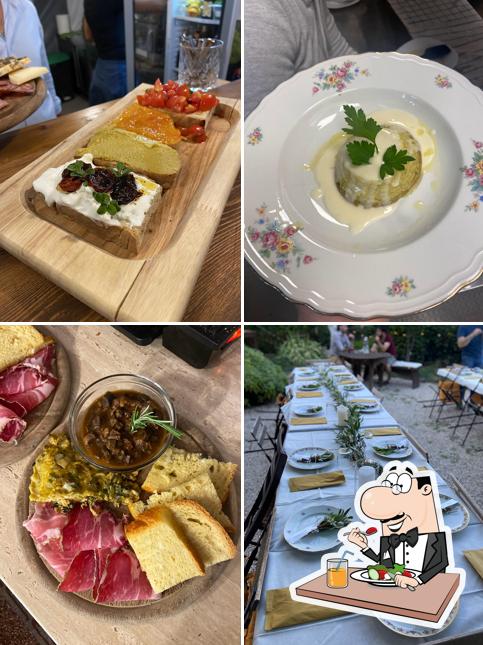 Cibo al Il Giardino-vino e cucina-