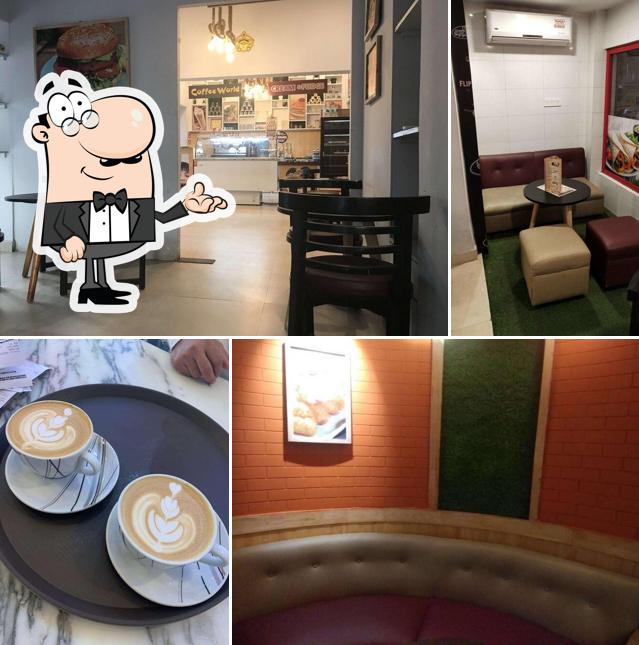 Check out how Coffee World looks inside