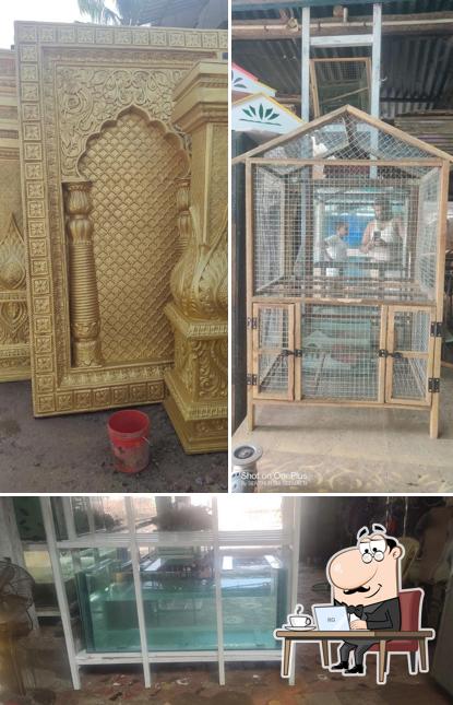 Check out how செந்தூர் ஶ்ரீ சிமாட்டி fish aquarium looks inside